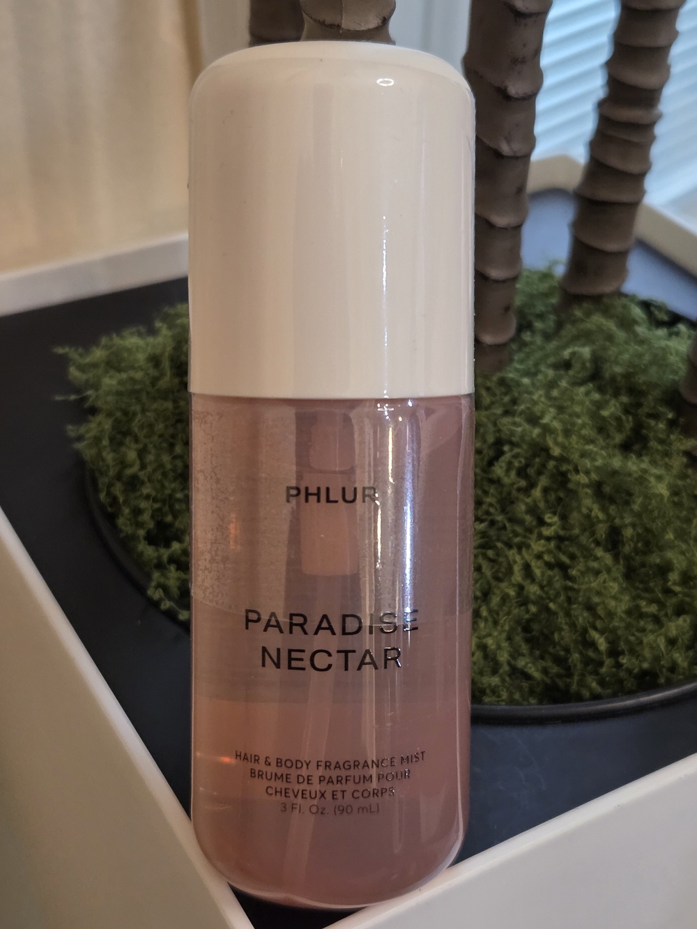 Phlur Paradise Nectar Hair & Body Mist — Soft Pink